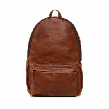 ONA Clifton Leather Backpack (Antique Cognac)