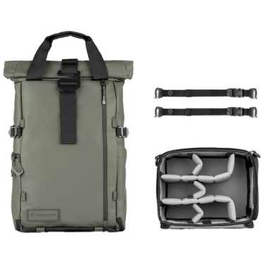 WANDRD PRVKE V4 Backpack Photo Bundle (Wasatch Green, 31L)