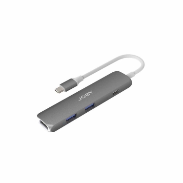 Joby USB-C Hub (4K HDMI, 2xUSB-A, PD)