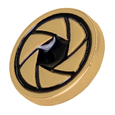 Promaster Deluxe Soft Shutter Button (Bright Brass Leaf Shutter)