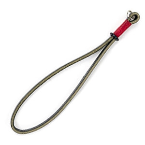 Gordy's Leather Wrist Strap with Red Wrap