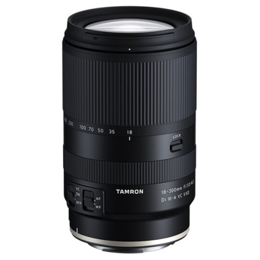 Tamron 18-300mm F3.5-6.3 DI III VC VXD Lens for Canon RF-S Mount