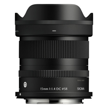 Sigma 15mm F1.4 DC Contemporary Lens for Canon RF-S Mount