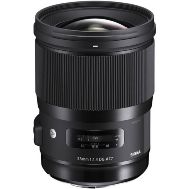 Sigma 28mm f1.4 DG HSM Art Lens for Sony E Mount