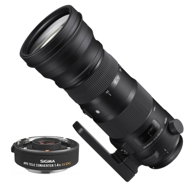 Sigma 150-600mm DG OS HSM Contemporary Lens (Canon) and TC 1.4x Converter