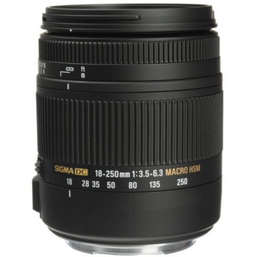 Sigma AF 18-250mm DC Macro HSM OS Lens (Nikon) - Open Box