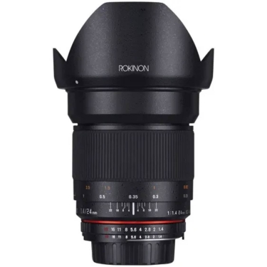 Open Box Rokinon 24mm F1.4 ED Lens for Sony E Mount