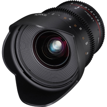 Rokinon DS 20mm T1.9 Cine Lens for Canon EF Mount