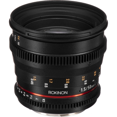 Rokinon DS 50 T1.5 Cine Canon EF