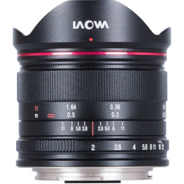 Laowa 7.5mm f/2 MFT Lens for Micro 4/3 Ultra Light (Black)