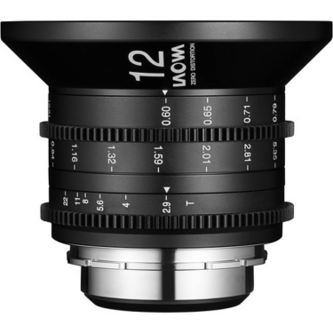 Laowa 12 T2.9 ZERO-D Cine Lens for Canon EF