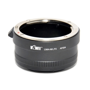 Kiwi Camera Mount Adapter for Nikon F to Fuji X
