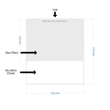 NiSi 100x150mm Star Soft Astrophotography Filter