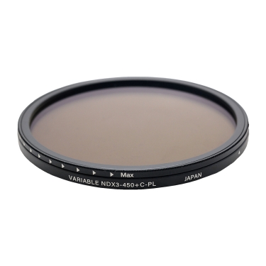 Kenko Instant Action Pro1D+ Vari ND & CPL Filter (52mm)