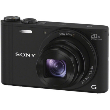 Sony Cyber-Shot DSC WX350 Compact Camera (black) - Open Box
