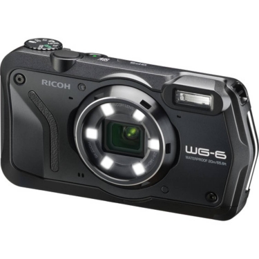 Ricoh WG-6 Waterproof Camera (Black) 