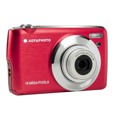 AgfaPhoto Realishot DC8200 Compact Digital Camera (Red)