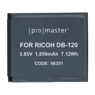 Promaster Li-Ion Battery for Ricoh DB-120