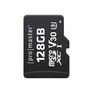 Promaster 128GB Micro SDXC Advanced UHS-1 V30 Memory Card