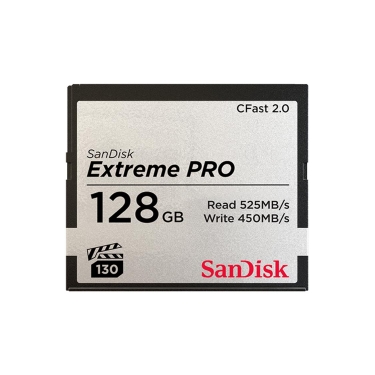 SanDisk Extreme Pro 128GB CFAST 2.0 Memory Card | McBain Camera