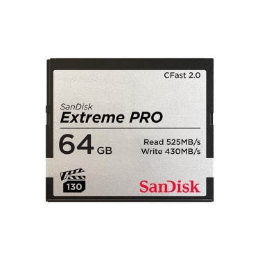 SanDisk Extreme Pro 64GB CFAST 2.0 Memory Card