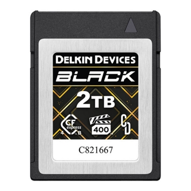 Delkin 2TB BLACK CFexpress Type B 4.0 Memory Card