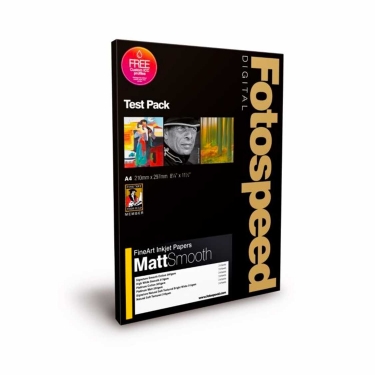 Fotospeed A4 Fine Art Smooth Test Pack