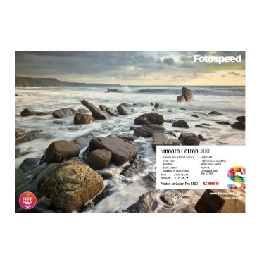 Fotospeed Smooth Cotton 300 A5 Fotocards (25 Pack)