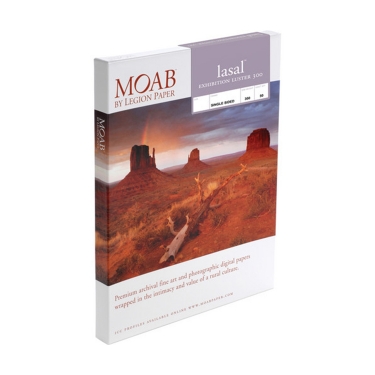 MOAB Lasal Exhibition Luster 300 Paper (8.5x11 Inch, 50 Sheets)