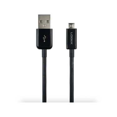 LOGiiX Sync & Charge Micro 1.5M MicroUSB-Cable - Black