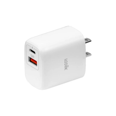 LOGiiX Power Cube 20 Duo Wall Charger (White)