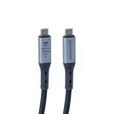 Promaster USB4 3.1 C to C 60W PD Cable (13 Foot)