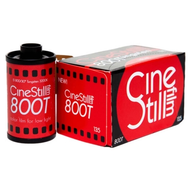 CineStill 800 Tungsten C-41 Colour Negative 35mm Film (36 Exposures)
