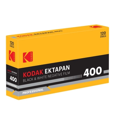 Kodak Ektapan ISO 400 Black & White 120 Film (1 Roll)