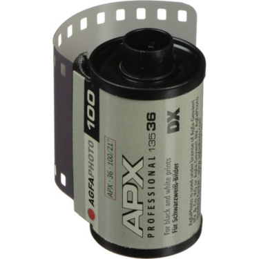 AgfaPhoto APX 100 Professional Black and White Negative Film (35mm Roll Film, 36 Exposures)