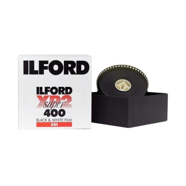 Ilford XP2 ISO 400 Black & White 35mm Film (C-41 Process, 30.5m Roll)