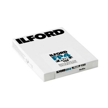 Ilford FP4 Plus 4x5 Film (25 sheets)