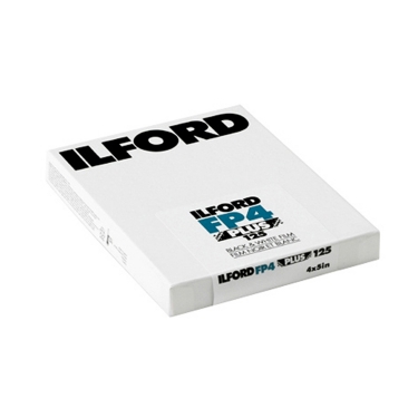 Ilford FP4 Plus 4x5 Film (100 sheets)