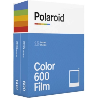 Polaroid Color 600 Instant Film (Double Pack, 16 Exposures)