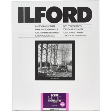 Ilford Multigrade 5 Deluxe 4x5-inch Glossy Paper (25 sheets)