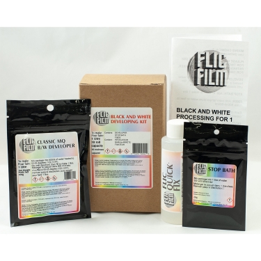 FlicFilm Black & White Film Processing Kit