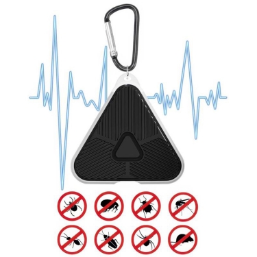 Ultrasonic Rechargeable Portable Mosquito/Pest Repeller with Carabiner
