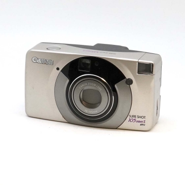Canon SureShot 105 Zoom S 35mm Film Camera (BGN) (Spot in Viewfinder) Used