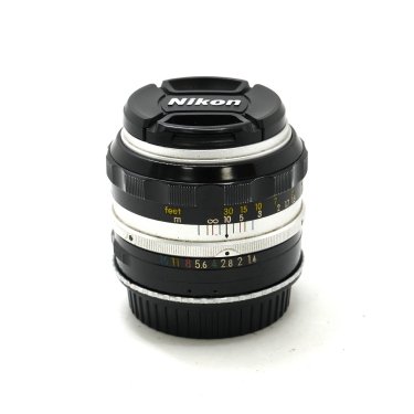 Nikon AI 50mm F1.4 with Canon EF Conversion Adapter Ring (AS-IS) Used Lens
