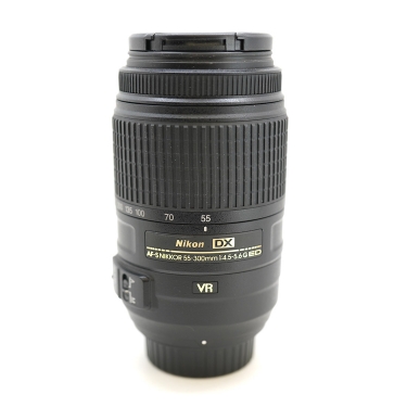 Nikon AF-S 55-300mm F4.5-5.6 DX G ED VR (EX) Used Lens