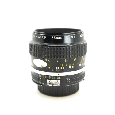 Nikon AIS Micro-Nikkor 55mm F3.5 (BGN) Used Lens