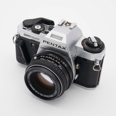 Pentax Super Program 35mm Film SLR Camera with 50mm F2.8 Lens (BGN) Used