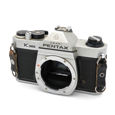 Pentax K1000 35mm Film SLR Camera Body (As-Is - Heavily Worn) Used