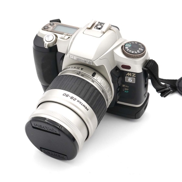 Pentax MZ-6 35mm Film SLR Camera with 28-90mm F3.5-5.6 Lens (BGN) Used