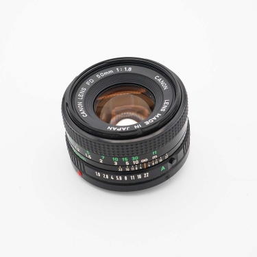 Canon FD 50mm F 1.8 (BGN) Used Lens
